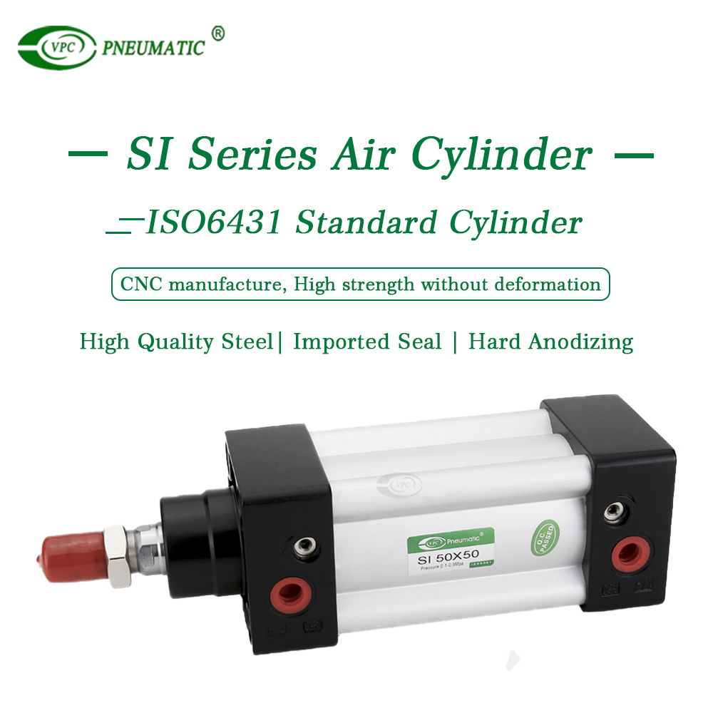 Cylindre pneumatique standard de tube de Mickey Mouse de série d'OIN 6431 de SI